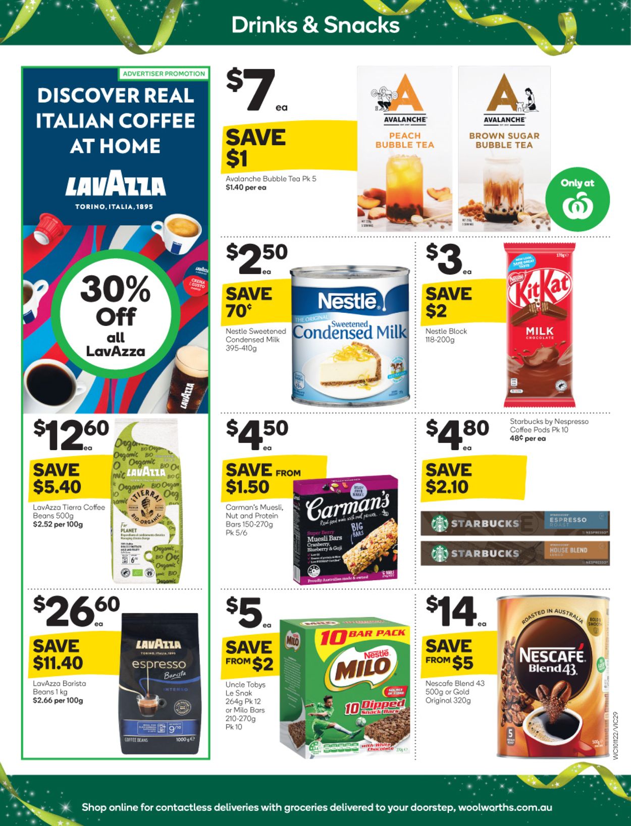 Woolworths HOLIDAYS 2021 Catalogue - 10/11-16/11/2021 (Page 30)