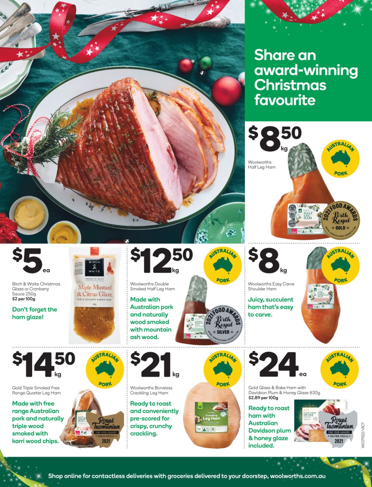 Woolworths HOLIDAYS 2021 Catalogue - 17/11-23/11/2021 (Page 7)