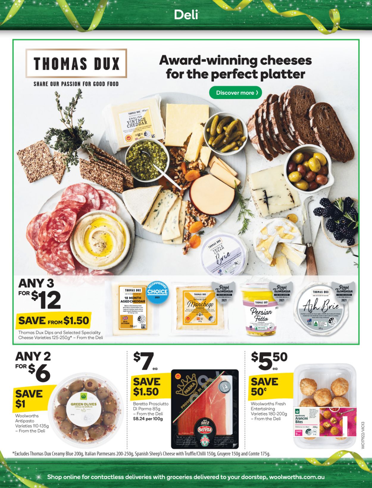 Woolworths HOLIDAYS 2021 Catalogue - 17/11-23/11/2021 (Page 13)
