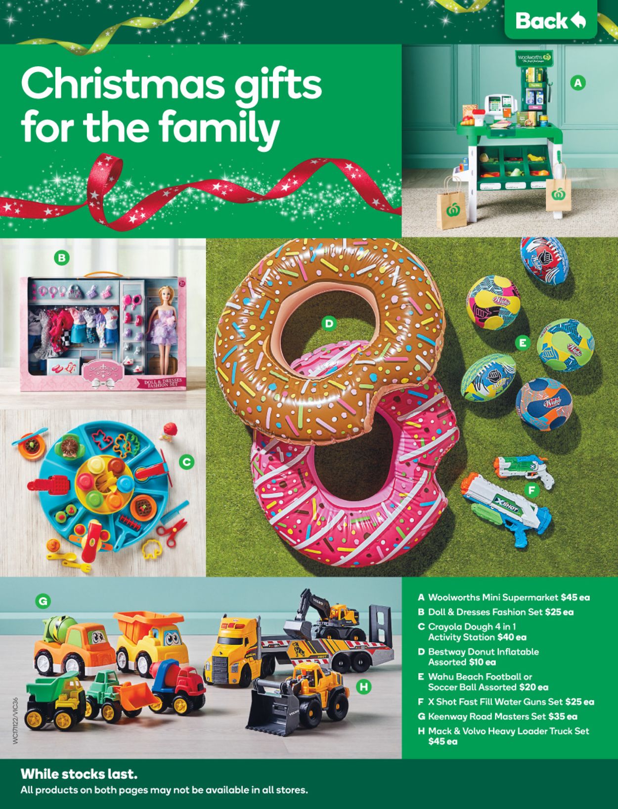 Woolworths HOLIDAYS 2021 Catalogue - 17/11-23/11/2021 (Page 36)