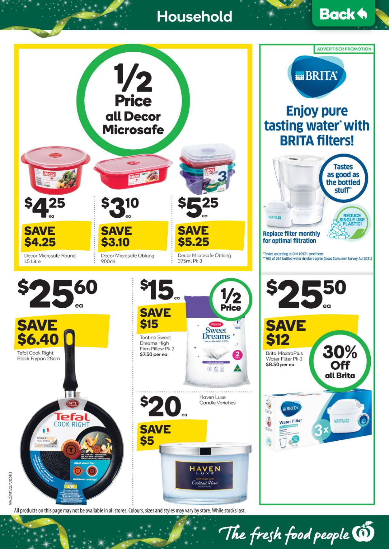 Woolworths BLACK FRIDAY 2021 Catalogue - 24/11-30/11/2021 (Page 40)