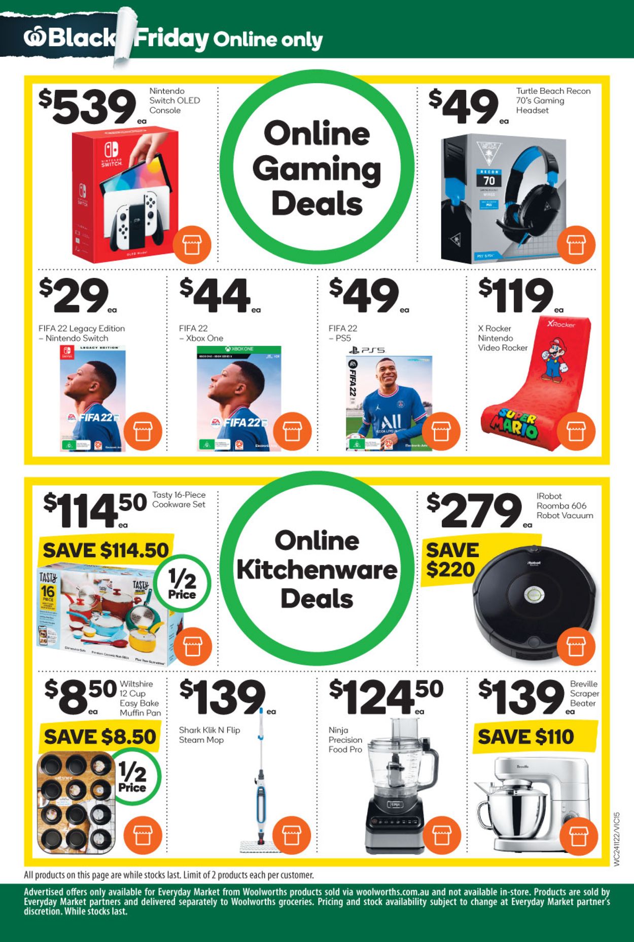 Woolworths BLACK FRIDAY 2021 Catalogue - 24/11-30/11/2021 (Page 15)