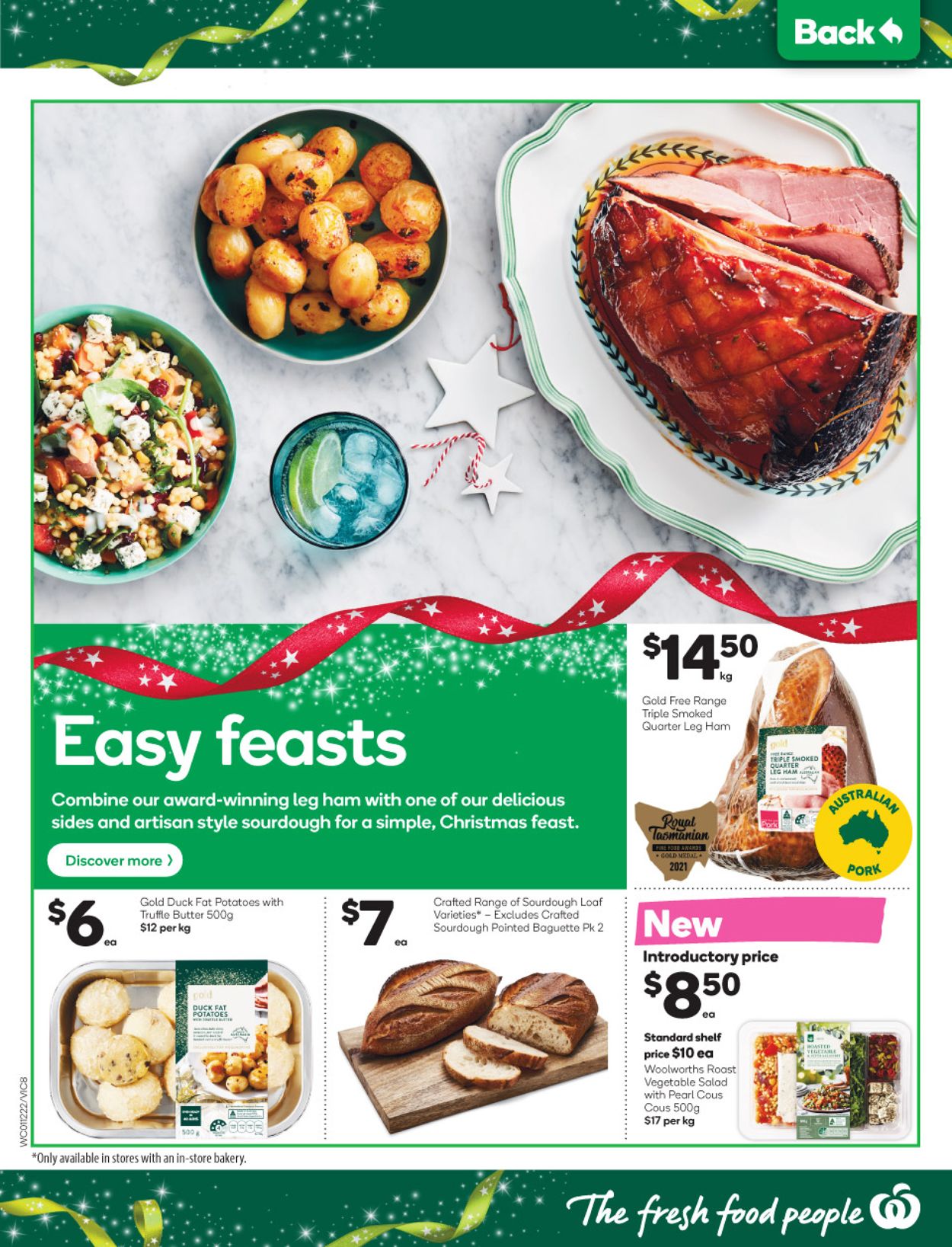 Woolworths HOLIDAYS 2021 Catalogue - 01/12-07/12/2021 (Page 8)