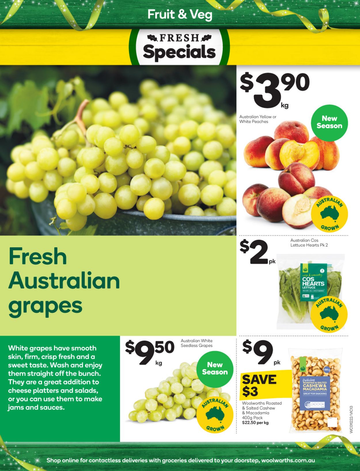 Woolworths HOLIDAYS 2021 Catalogue - 01/12-07/12/2021 (Page 13)