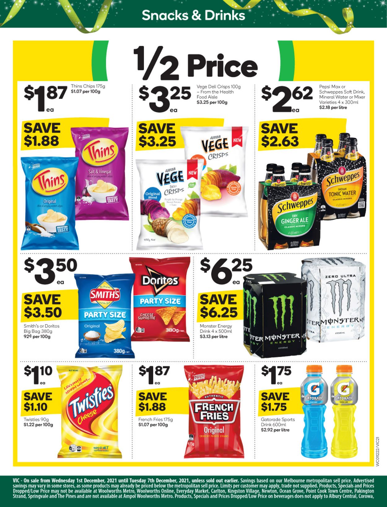 Woolworths HOLIDAYS 2021 Catalogue - 01/12-07/12/2021 (Page 21)