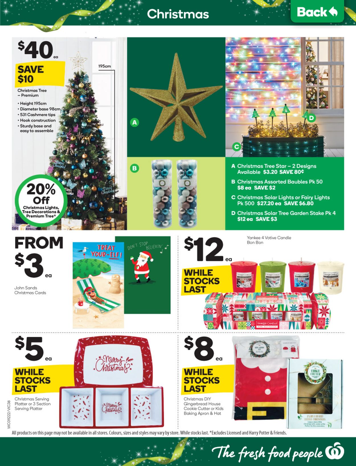 Woolworths HOLIDAYS 2021 Catalogue - 01/12-07/12/2021 (Page 38)