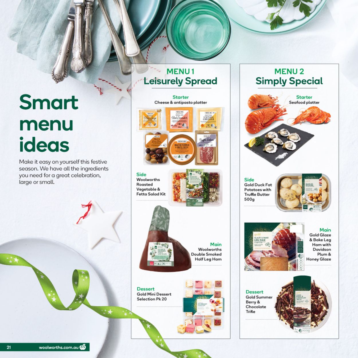 Woolworths HOLIDAYS 2021 Catalogue - 01/12-07/12/2021 (Page 21)