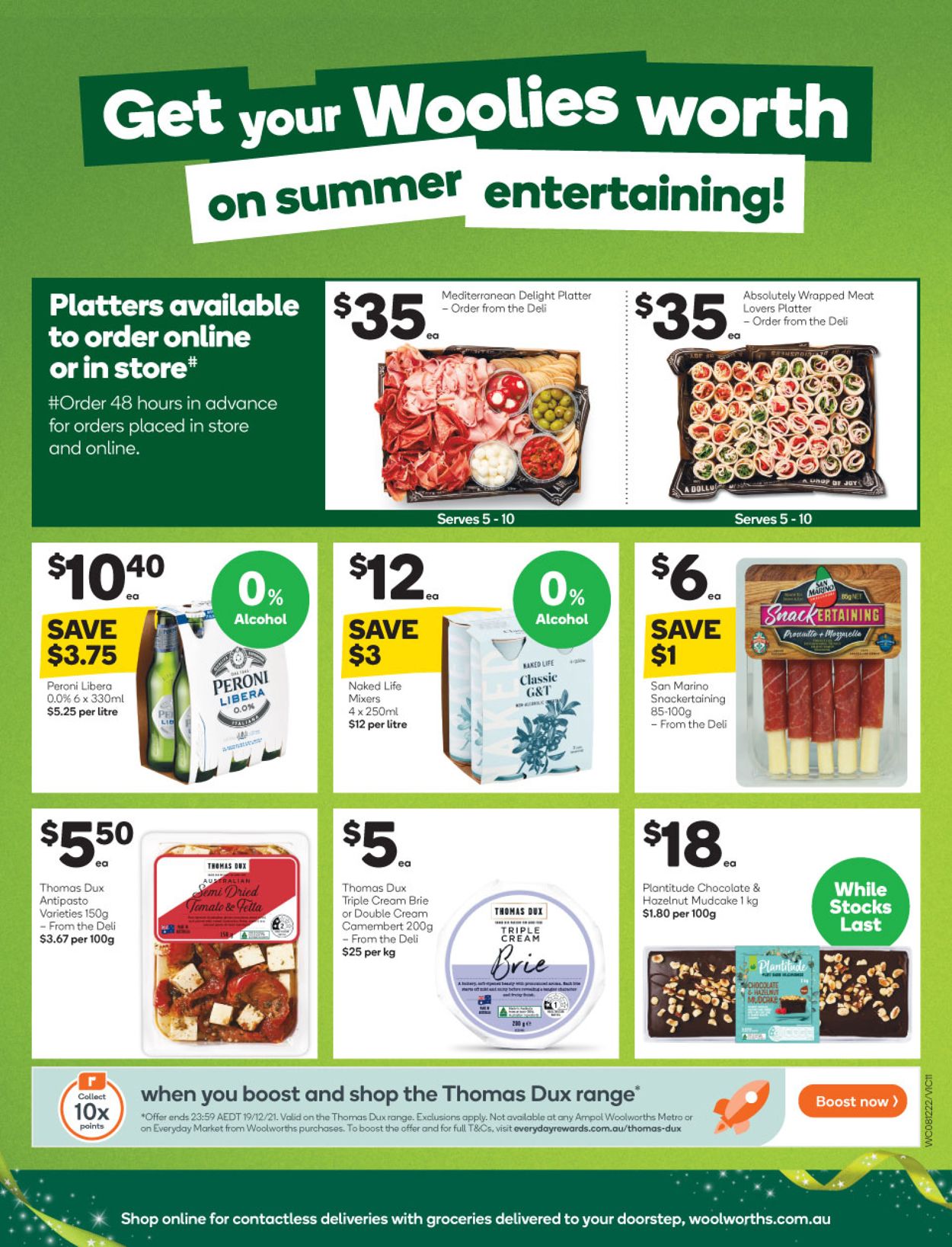 Woolworths HOLIDAYS 2021 Catalogue - 08/12-14/12/2021 (Page 11)