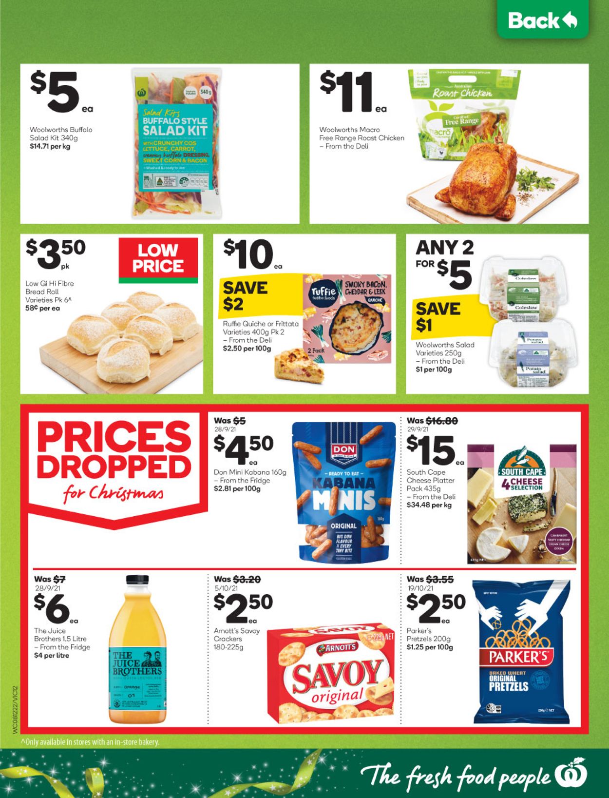 Woolworths HOLIDAYS 2021 Catalogue - 08/12-14/12/2021 (Page 12)