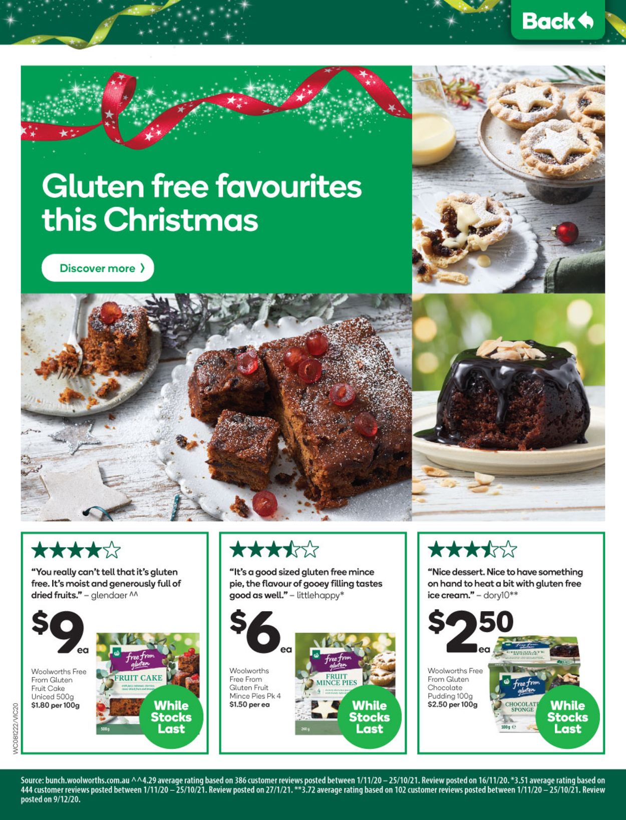 Woolworths HOLIDAYS 2021 Catalogue - 08/12-14/12/2021 (Page 20)
