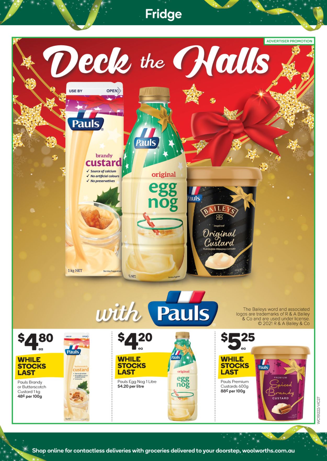 Woolworths HOLIDAYS 2021 Catalogue - 15/12-21/12/2021 (Page 27)