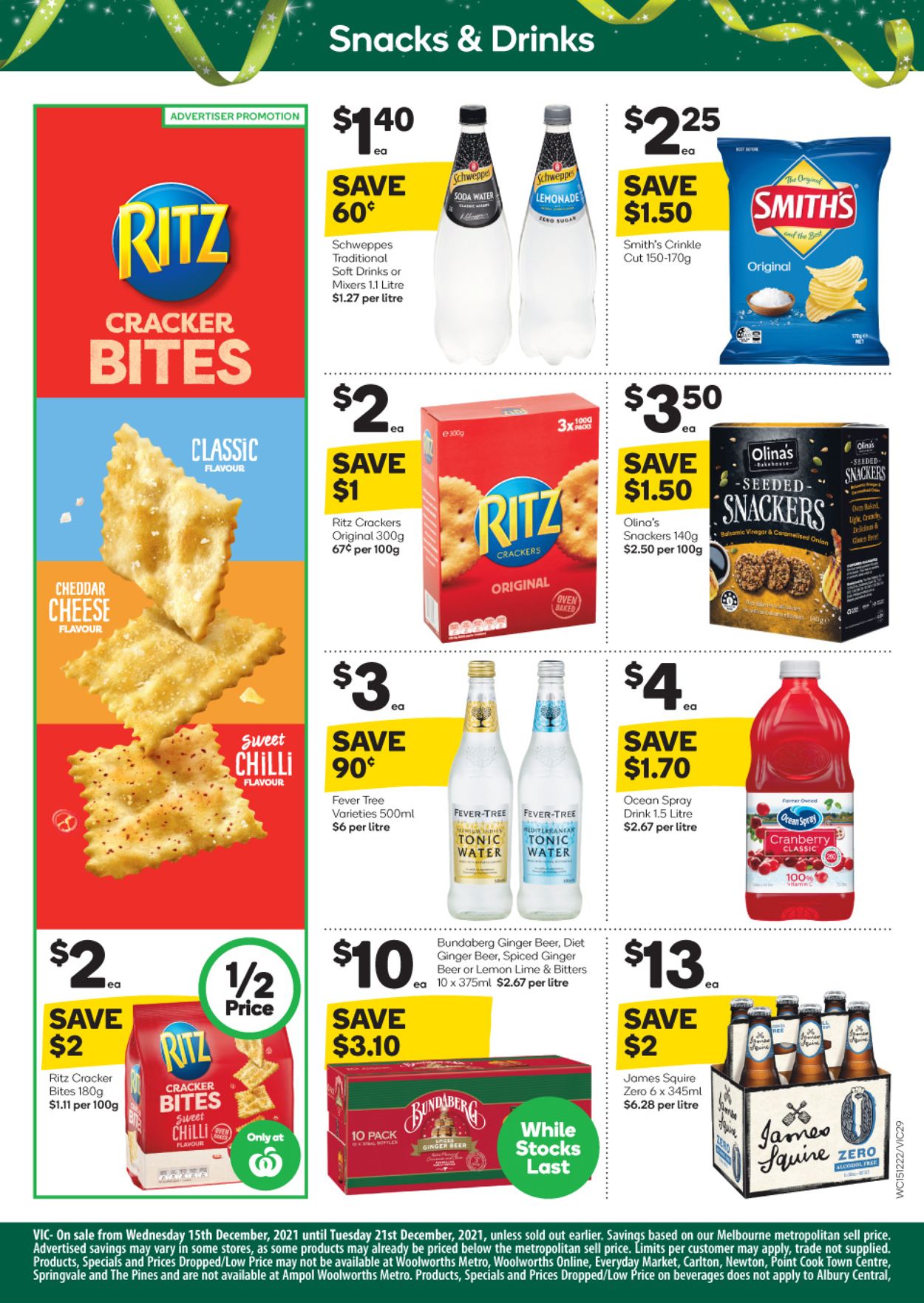 Woolworths HOLIDAYS 2021 Catalogue - 15/12-21/12/2021 (Page 29)
