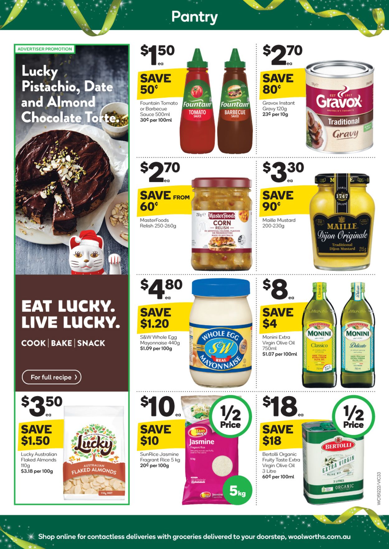 Woolworths HOLIDAYS 2021 Catalogue - 15/12-21/12/2021 (Page 33)