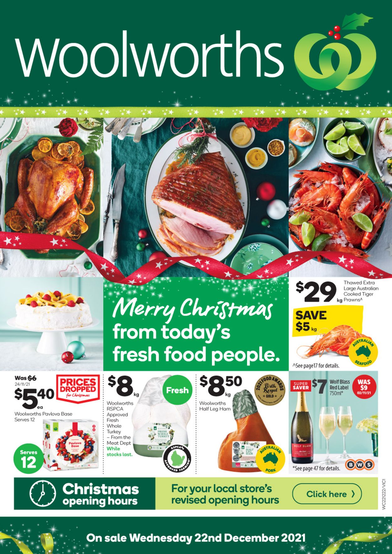Woolworths HOLIDAYS 2021 Catalogue - 22/12-28/12/2021