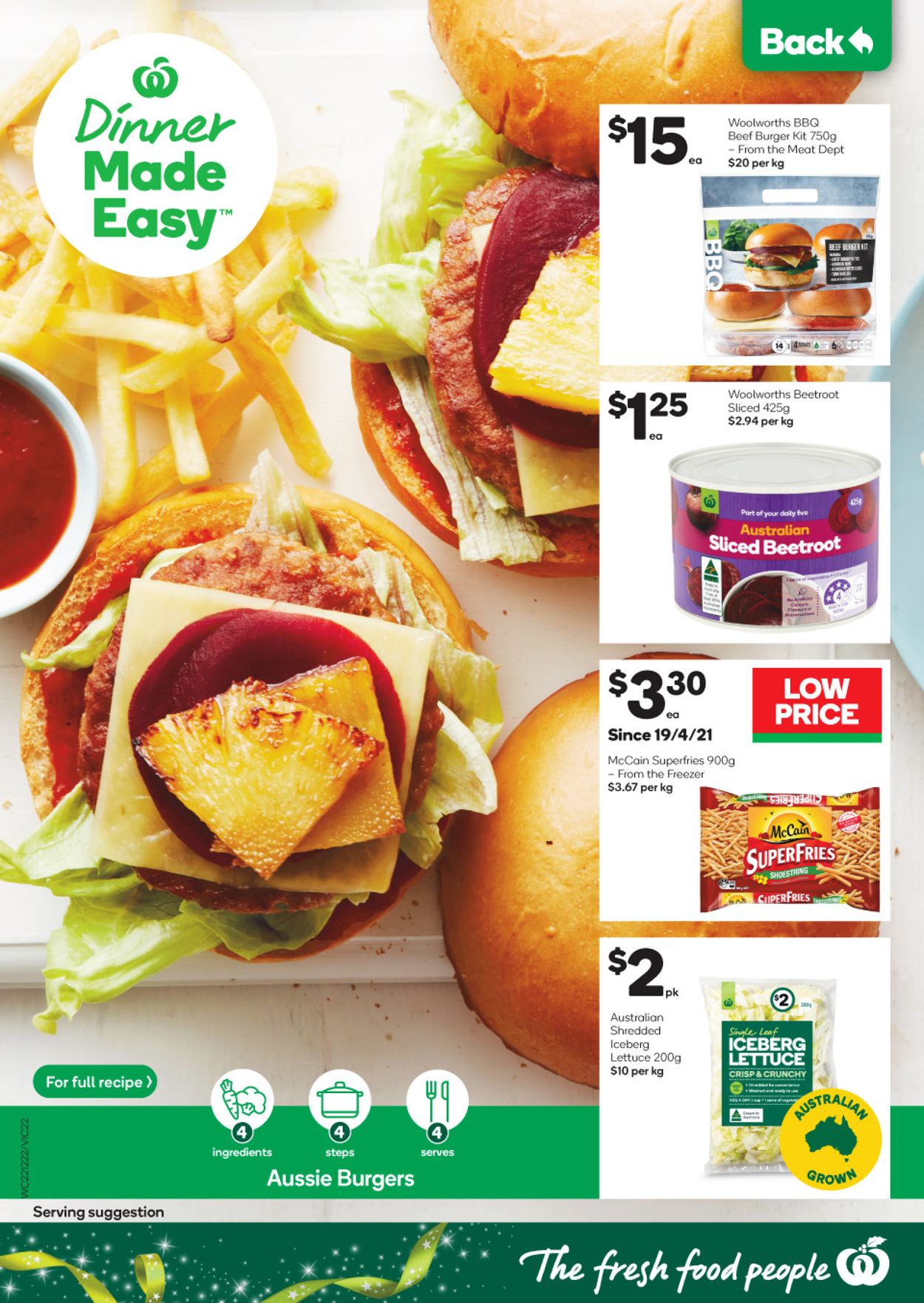 Woolworths HOLIDAYS 2021 Catalogue - 22/12-28/12/2021 (Page 22)