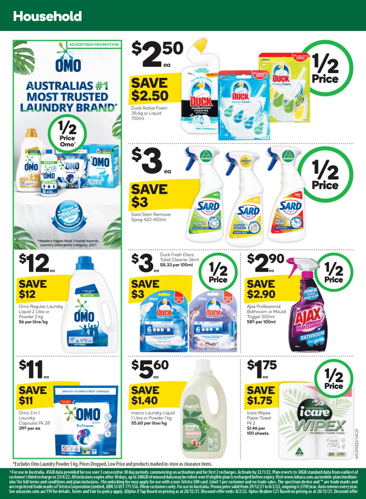 Woolworths Catalogue - 29/12-04/01/2022 (Page 31)