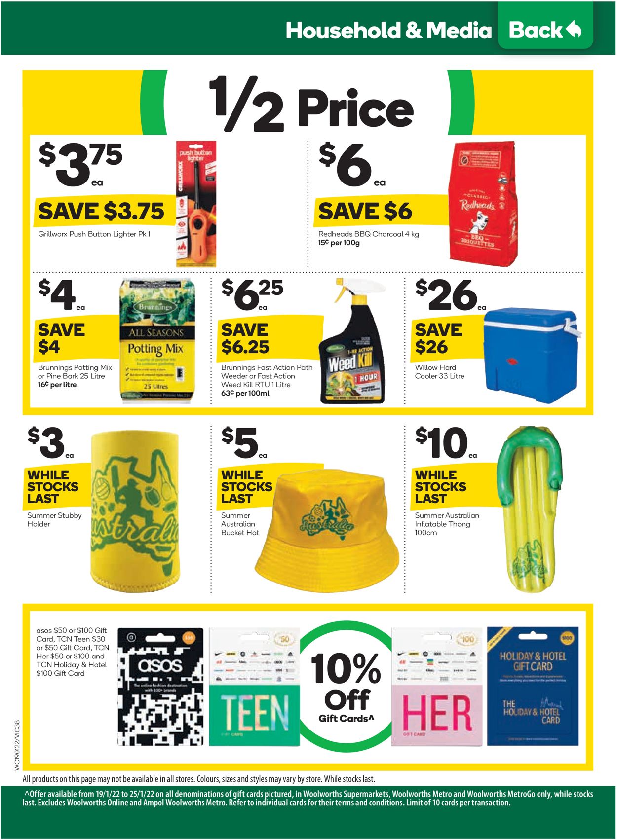 Woolworths Catalogue - 19/01-25/01/2022 (Page 38)