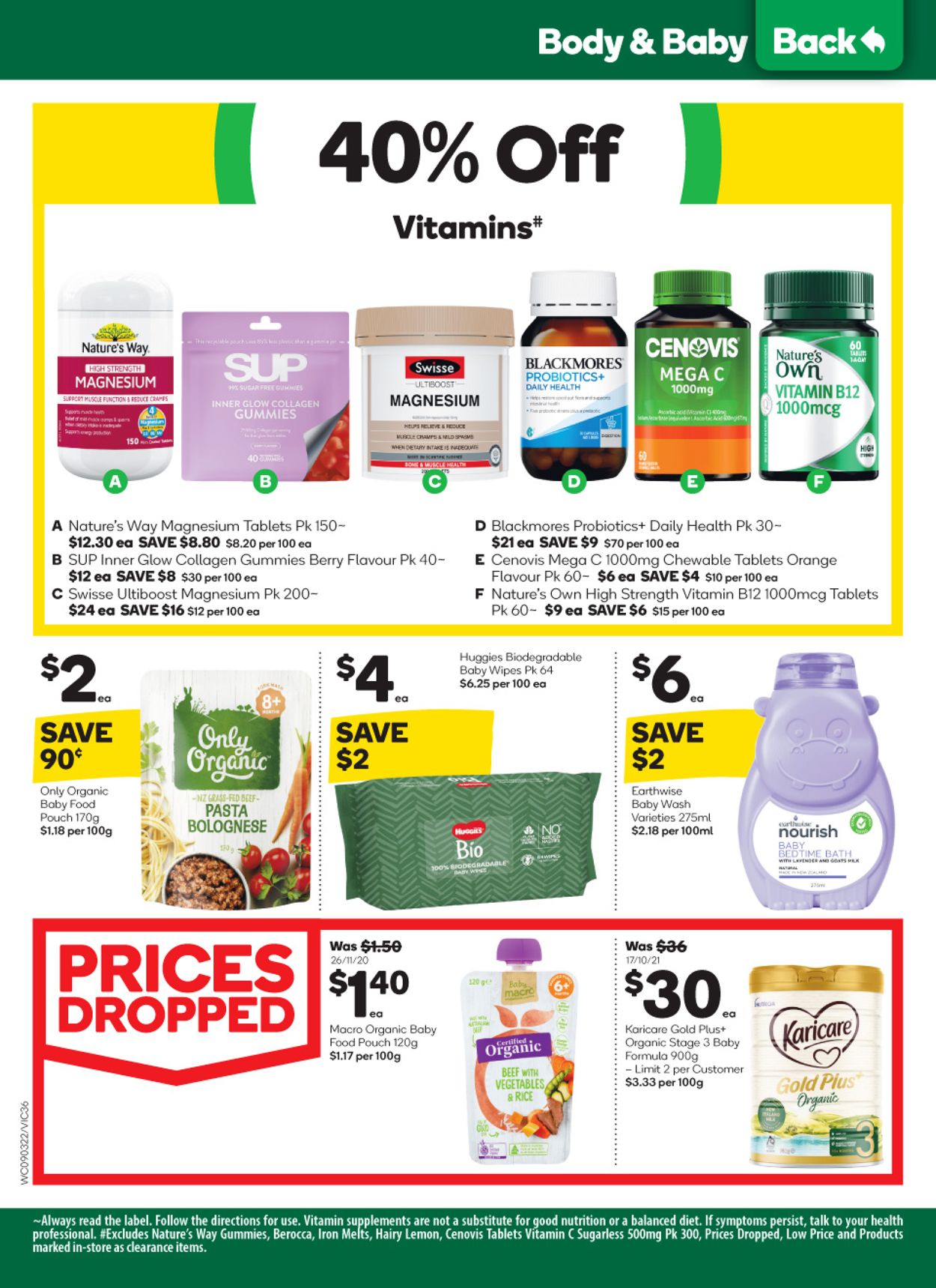 Woolworths Catalogue - 09/03-15/03/2022 (Page 36)