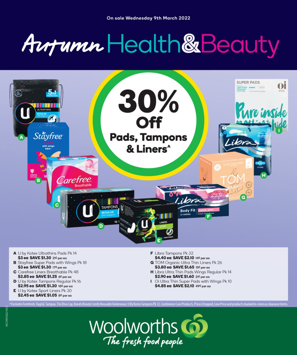 Woolworths Catalogue - 09/03-15/03/2022