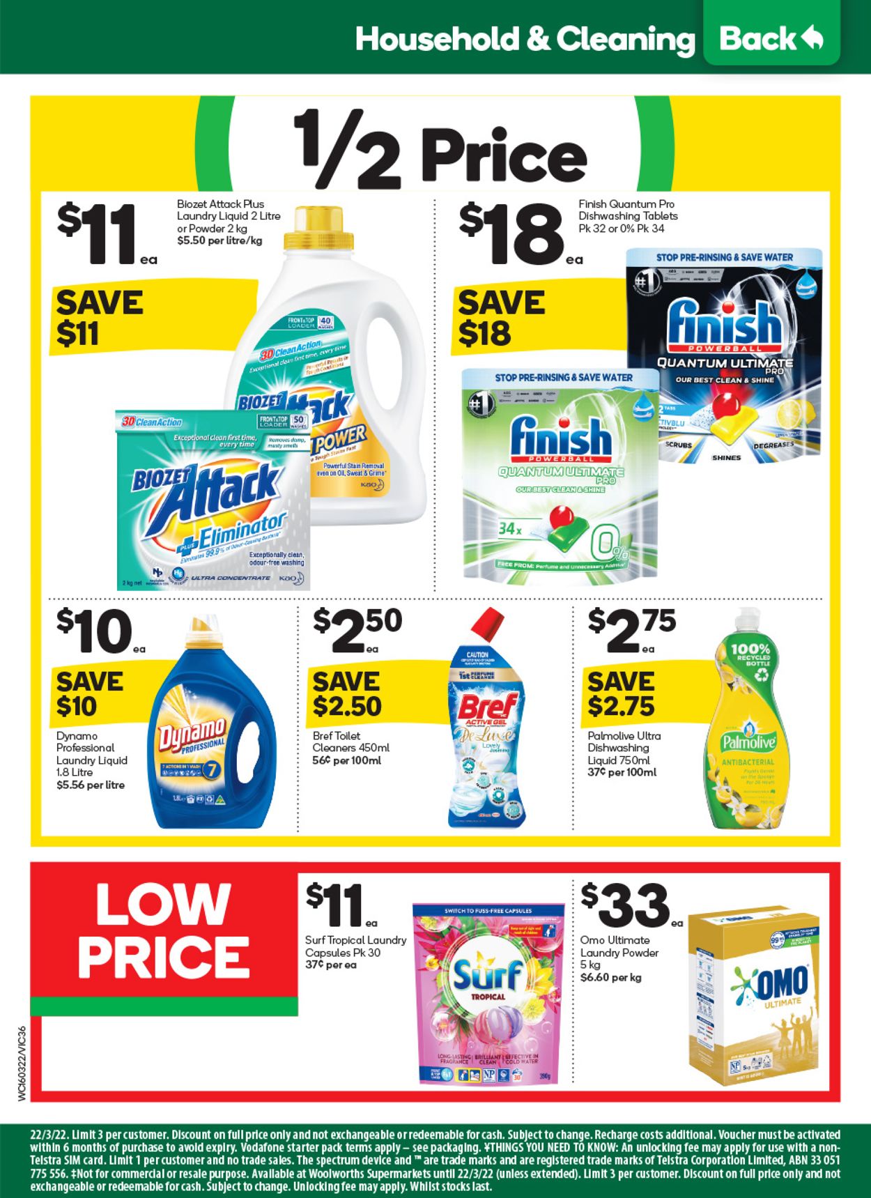 Woolworths Catalogue - 16/03-22/03/2022 (Page 36)