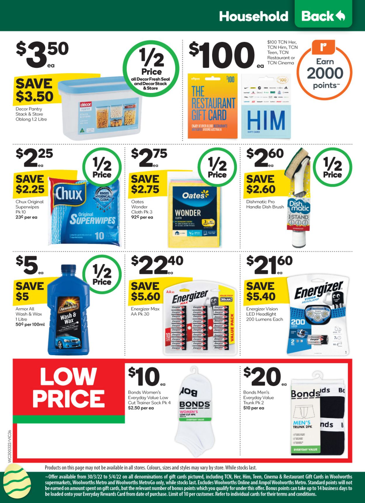 Woolworths Catalogue - 30/03-05/04/2022 (Page 36)