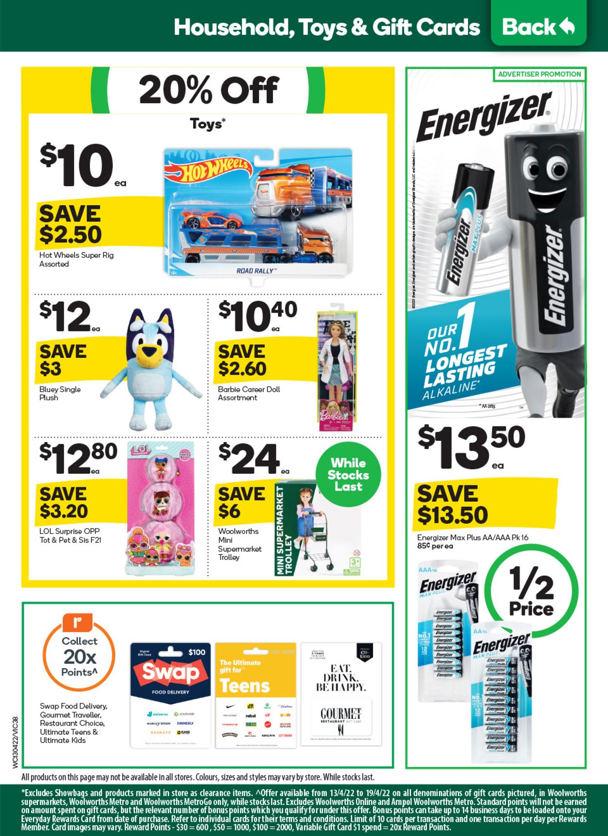 Woolworths Catalogue - 13/04-19/04/2022 (Page 38)