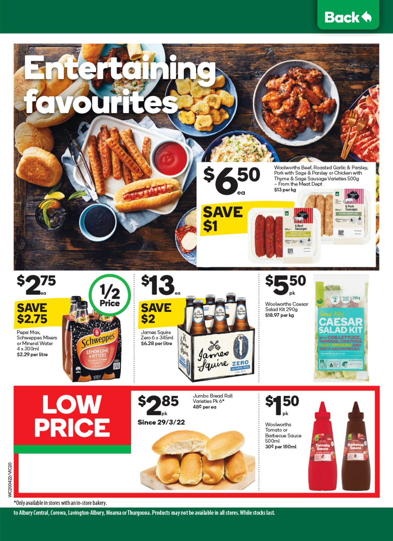 Woolworths Catalogue - 20/04-26/04/2022 (Page 20)