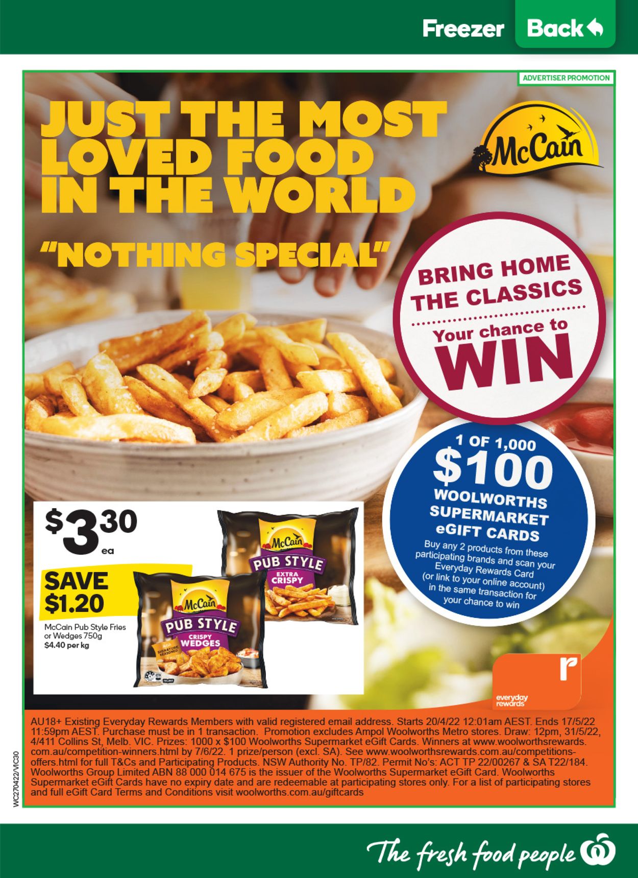 Woolworths Catalogue - 27/04-03/05/2022 (Page 30)