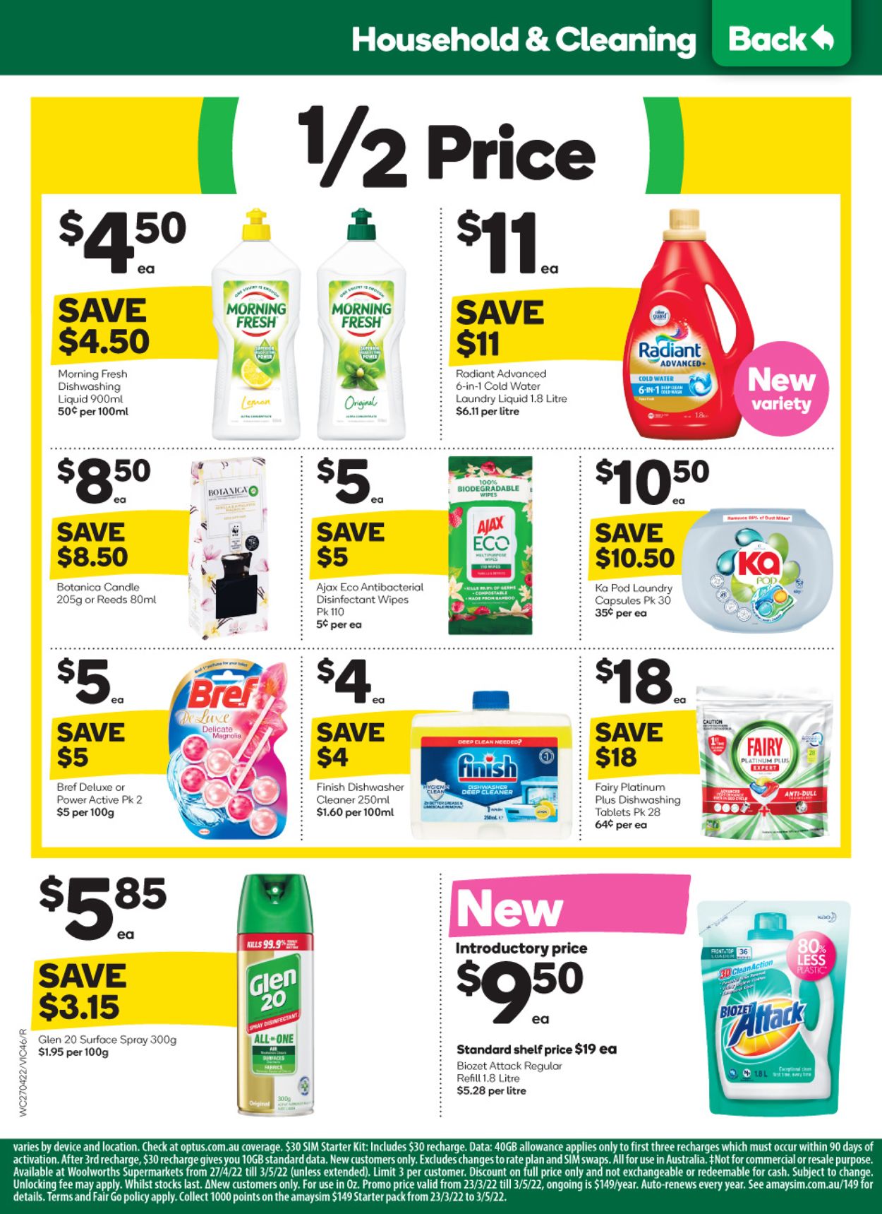 Woolworths Catalogue - 27/04-03/05/2022 (Page 46)