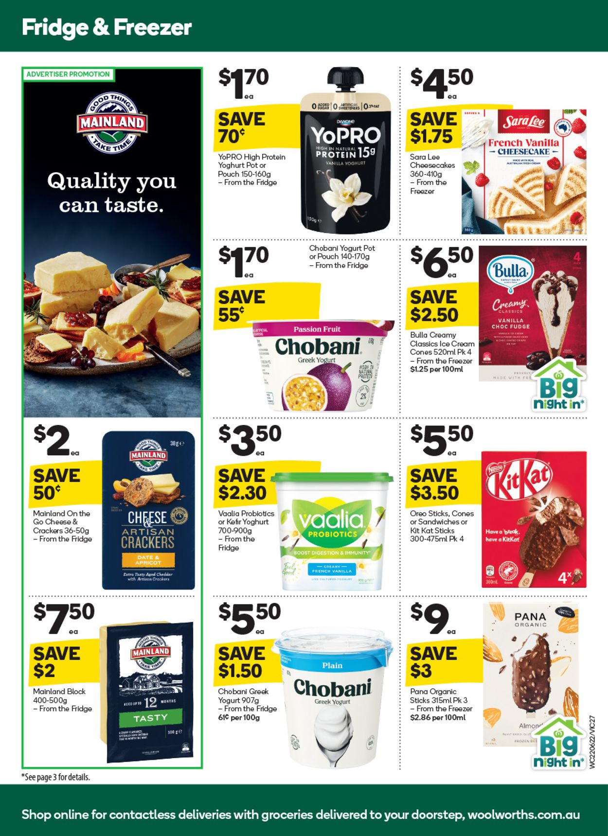 Woolworths Catalogue - 22/06-28/06/2022 (Page 27)