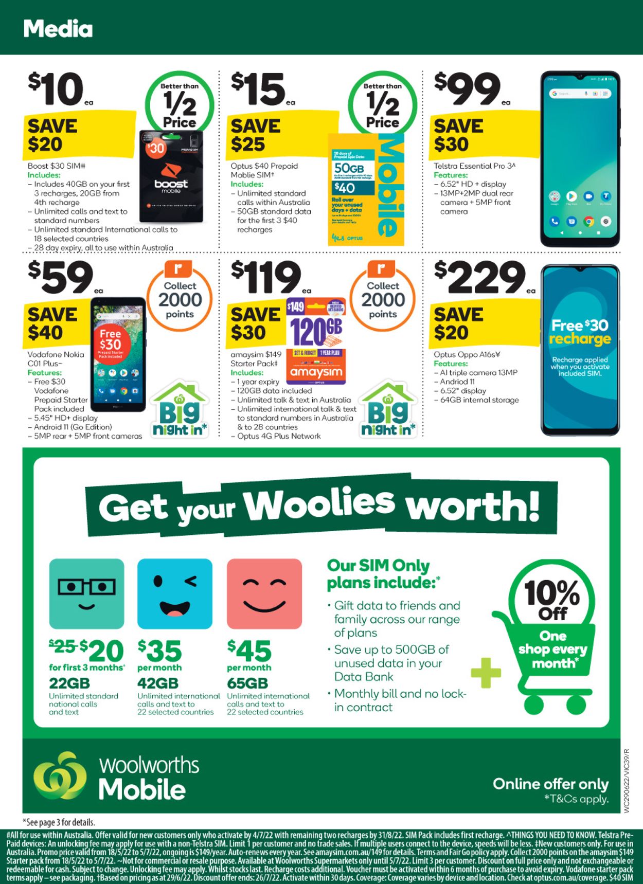 Woolworths Catalogue - 29/06-05/07/2022 (Page 39)