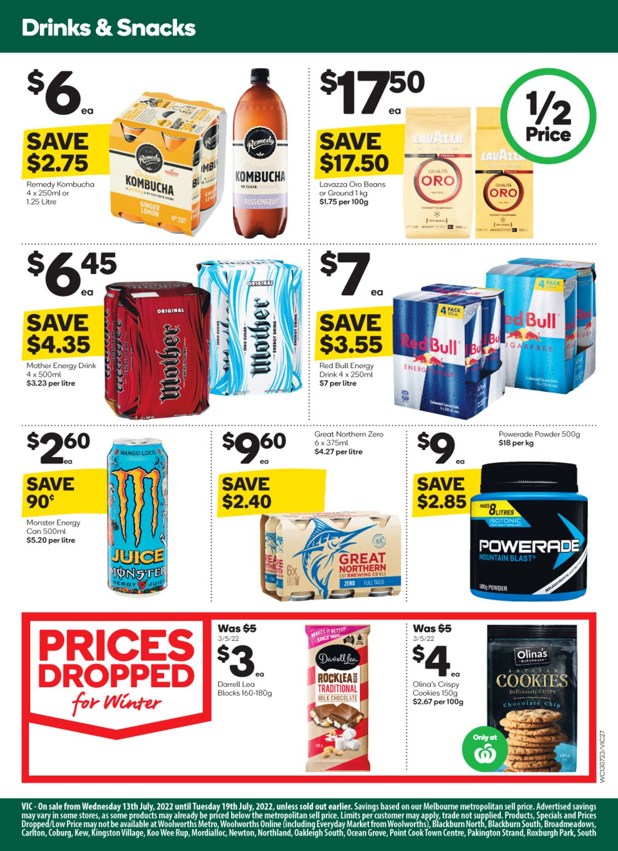 Woolworths Catalogue - 13/07-19/07/2022 (Page 27)