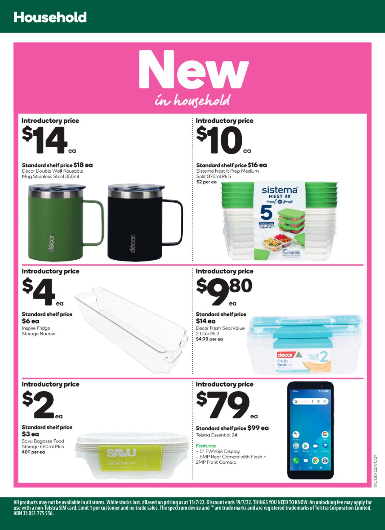Woolworths Catalogue - 13/07-19/07/2022 (Page 39)