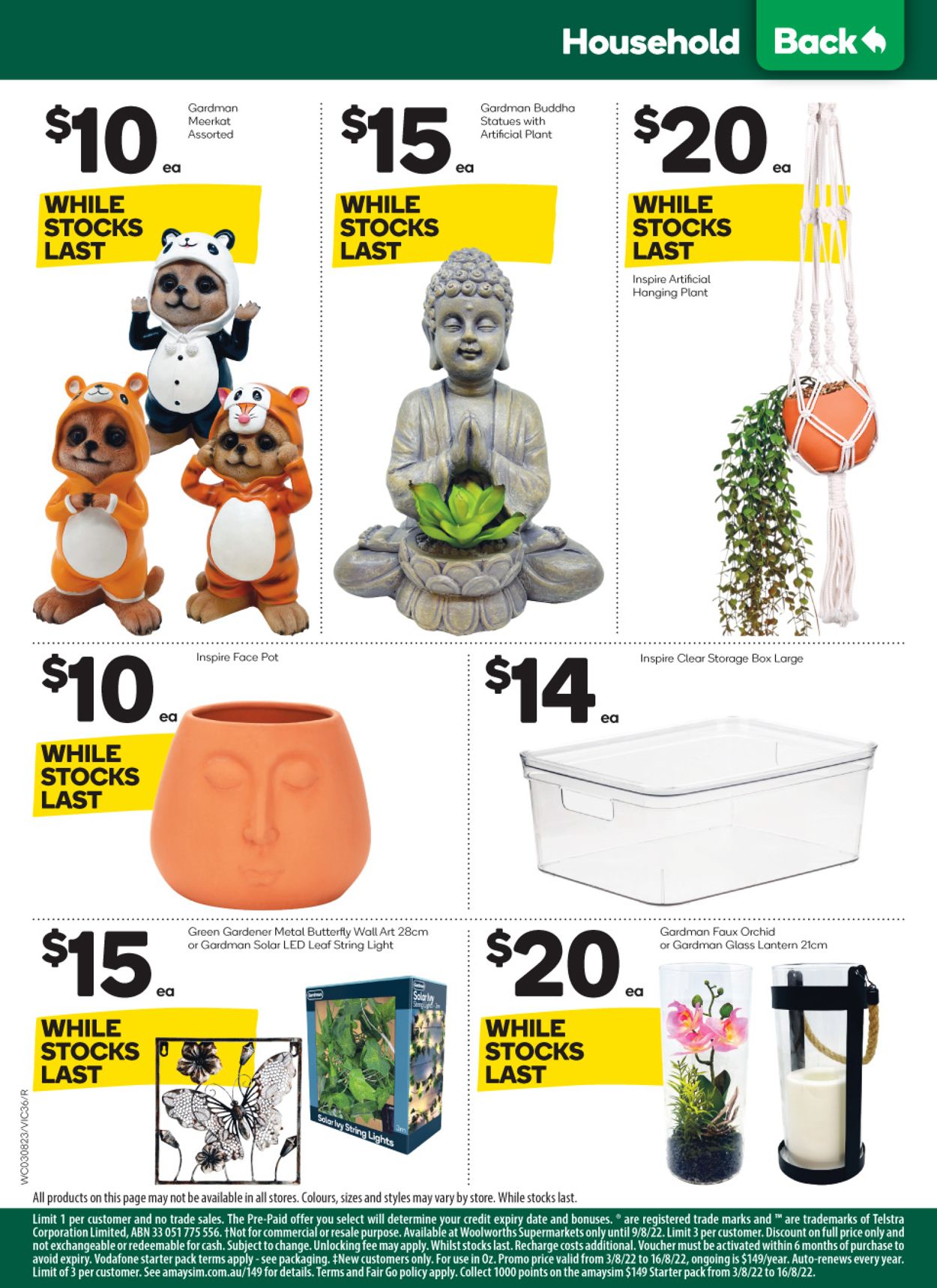 Woolworths Catalogue - 03/08-09/08/2022 (Page 36)