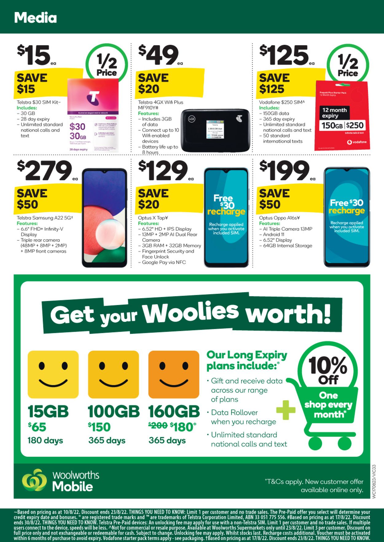 Woolworths Catalogue - 17/08-23/08/2022 (Page 33)