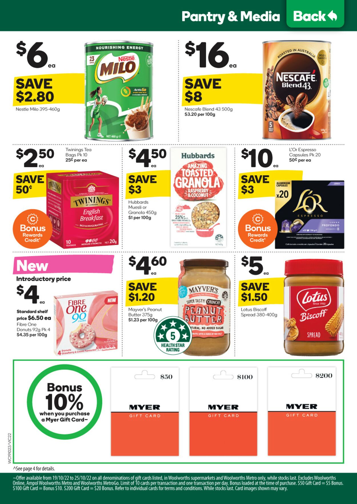 Woolworths Catalogue - 19/10-25/10/2022 (Page 22)