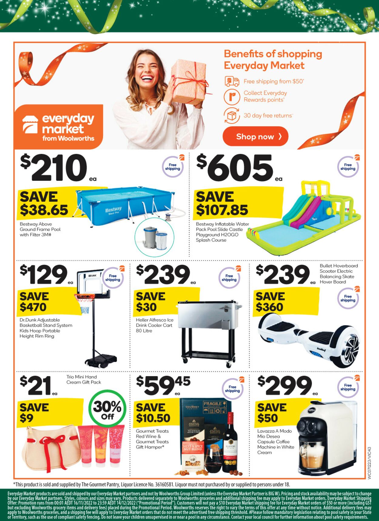 Woolworths Catalogue - 07/12-13/12/2022 (Page 43)
