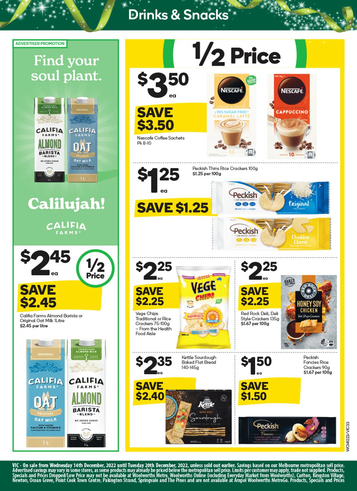 Woolworths Catalogue - 14/12-20/12/2022 (Page 33)