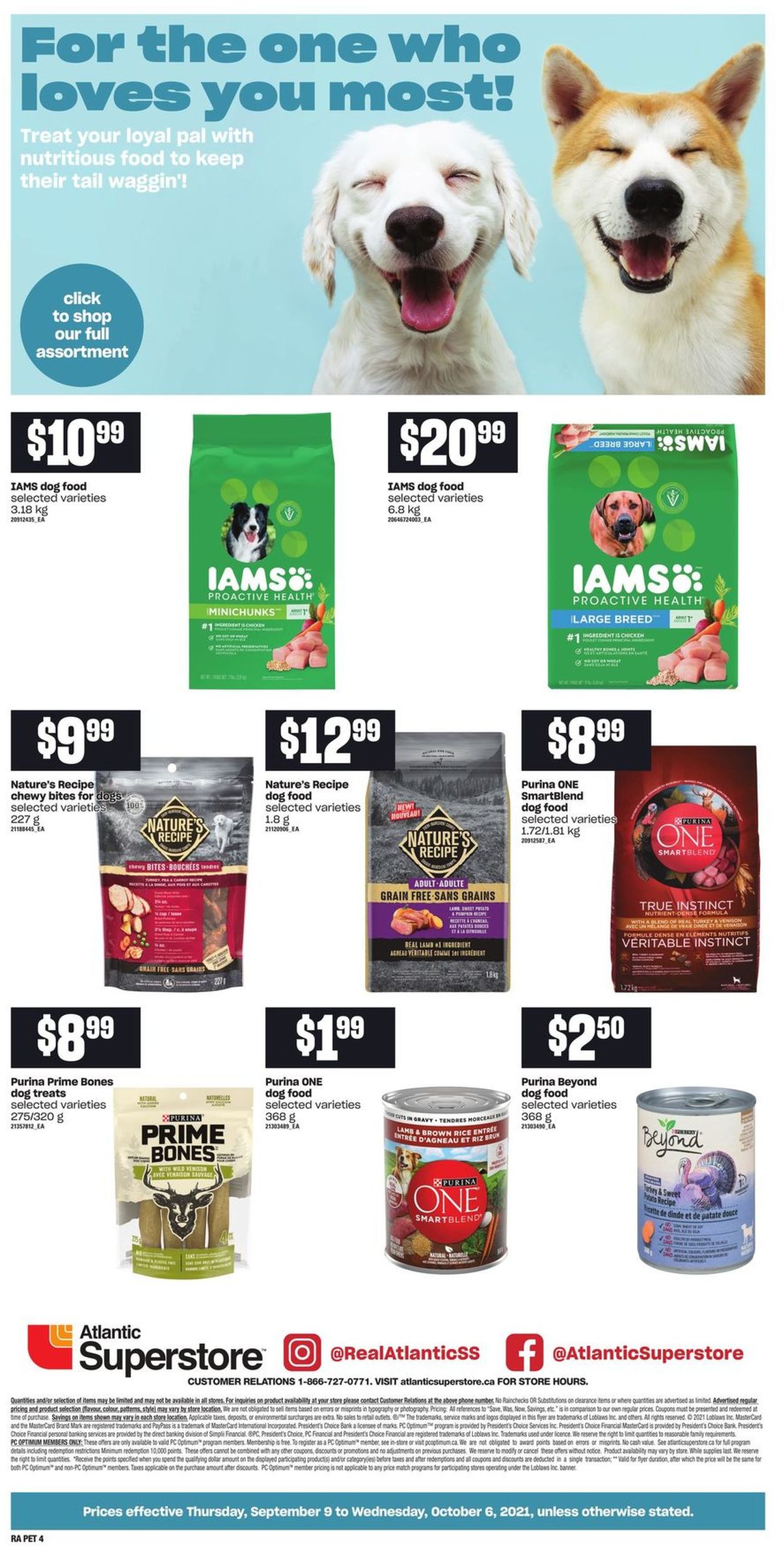 Atlantic Superstore Flyer - 09/09-10/06/2021 (Page 4)