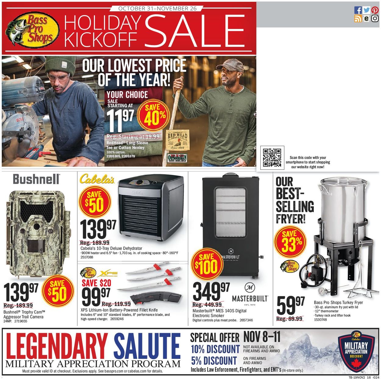 Bass Pro Flyer - 10/31-11/26/2019 (Page 24)