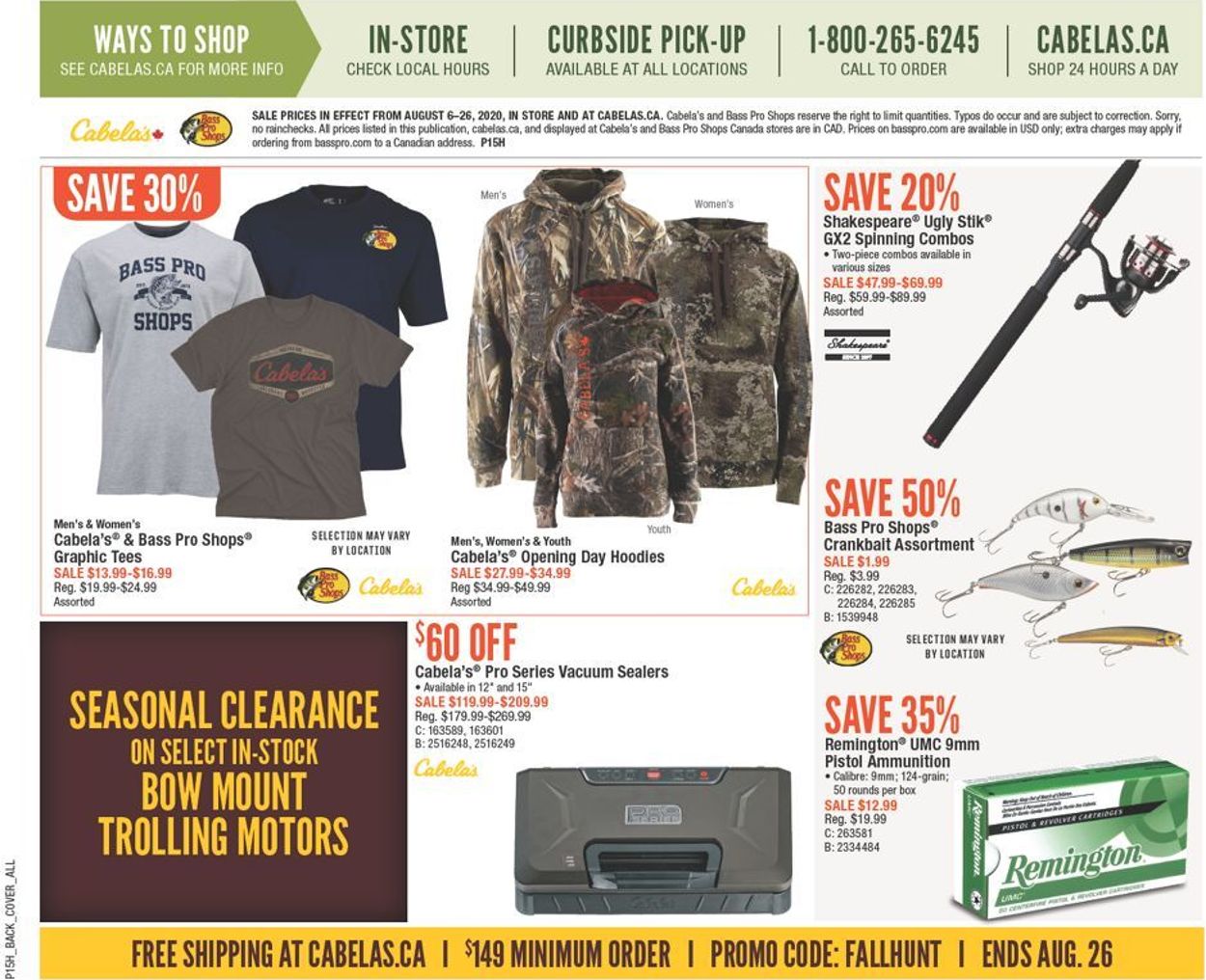 Bass Pro Flyer - 08/06-08/26/2020 (Page 24)