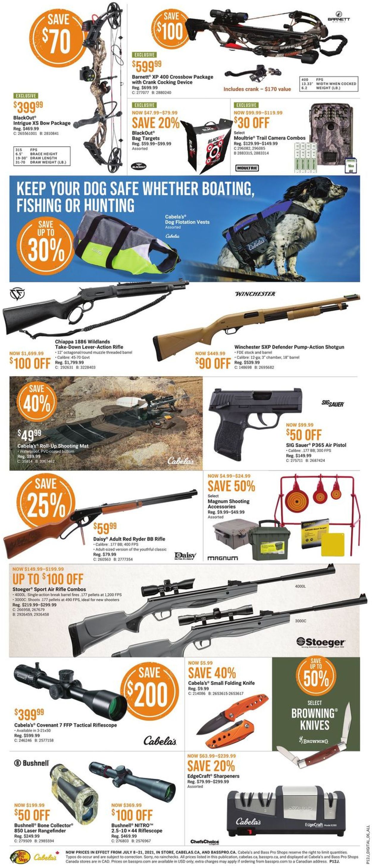 Bass Pro Flyer - 07/08-07/21/2021 (Page 6)