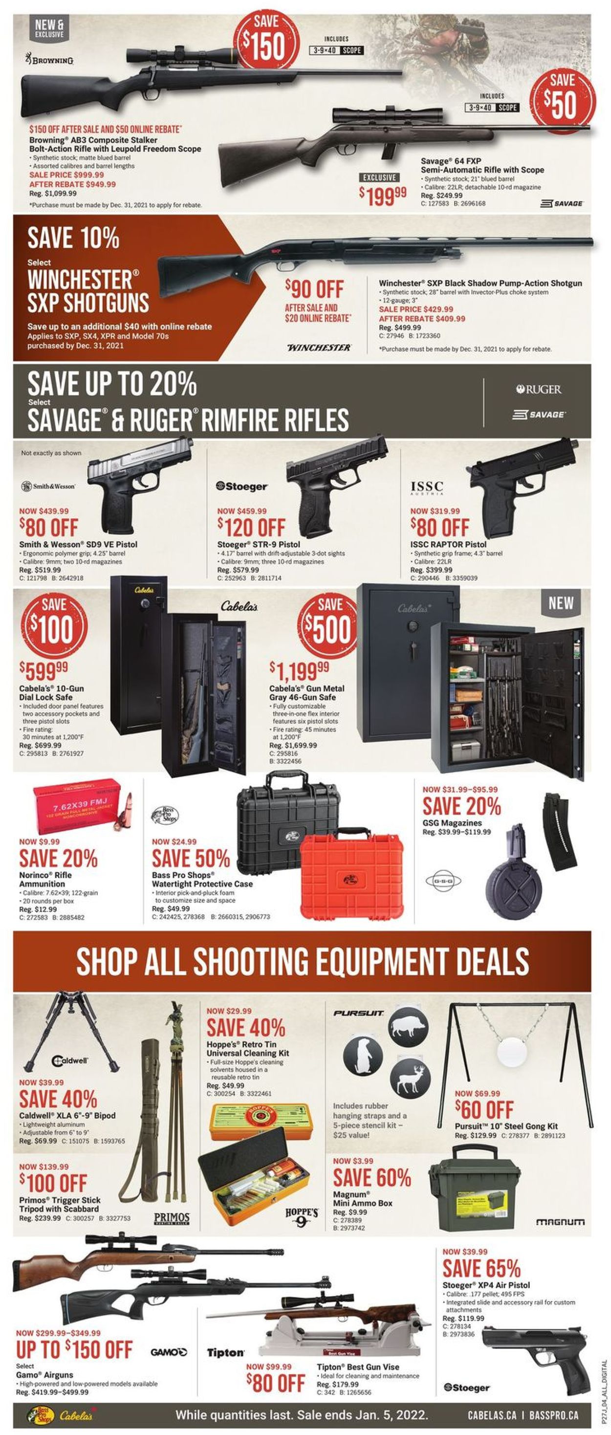 Bass Pro XMAS 2021 Flyer - 12/26-01/05/2022 (Page 5)