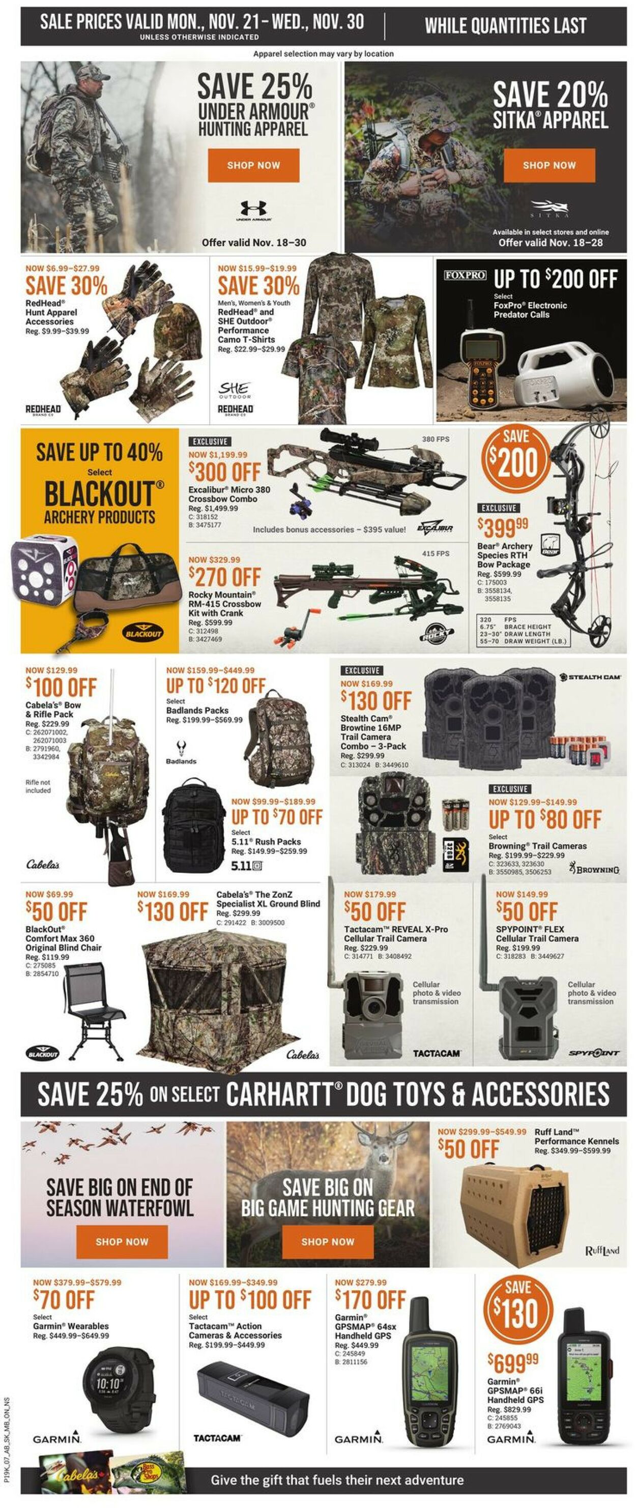 Bass Pro Flyer - 11/21-11/30/2022 (Page 7)