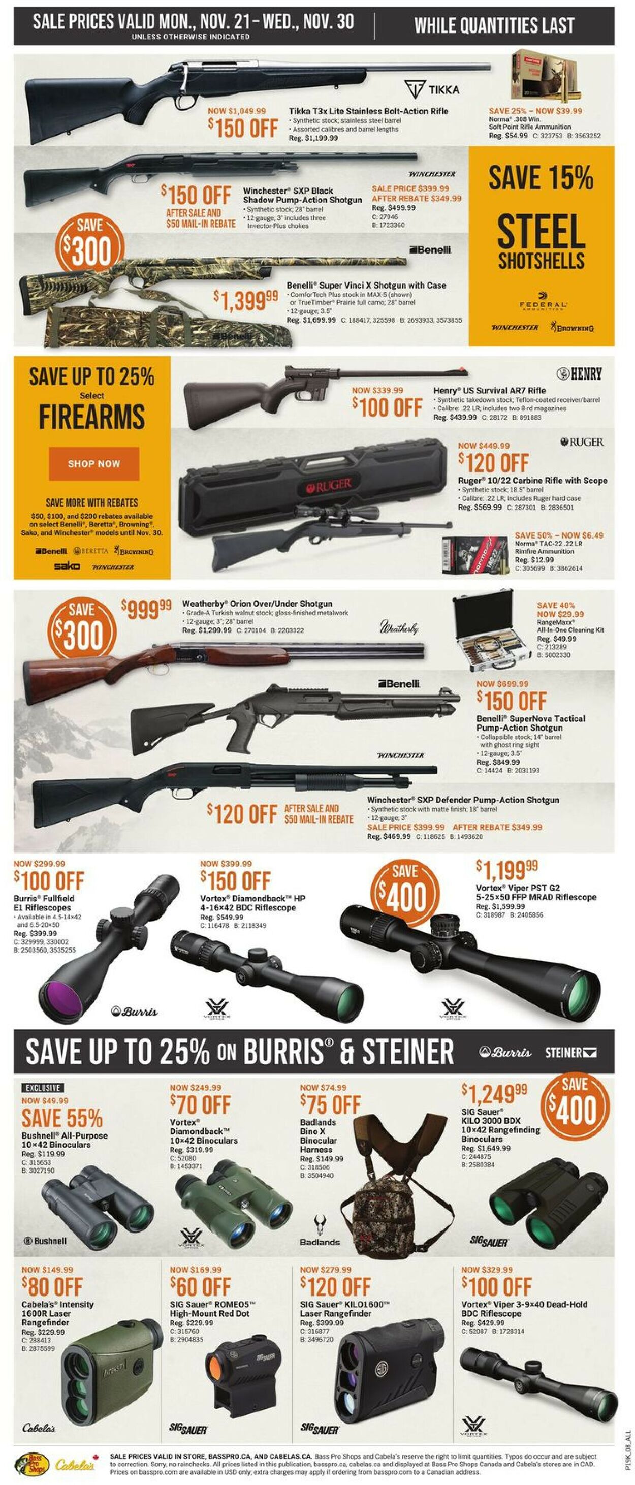Bass Pro Flyer - 11/25-11/30/2022 (Page 9)