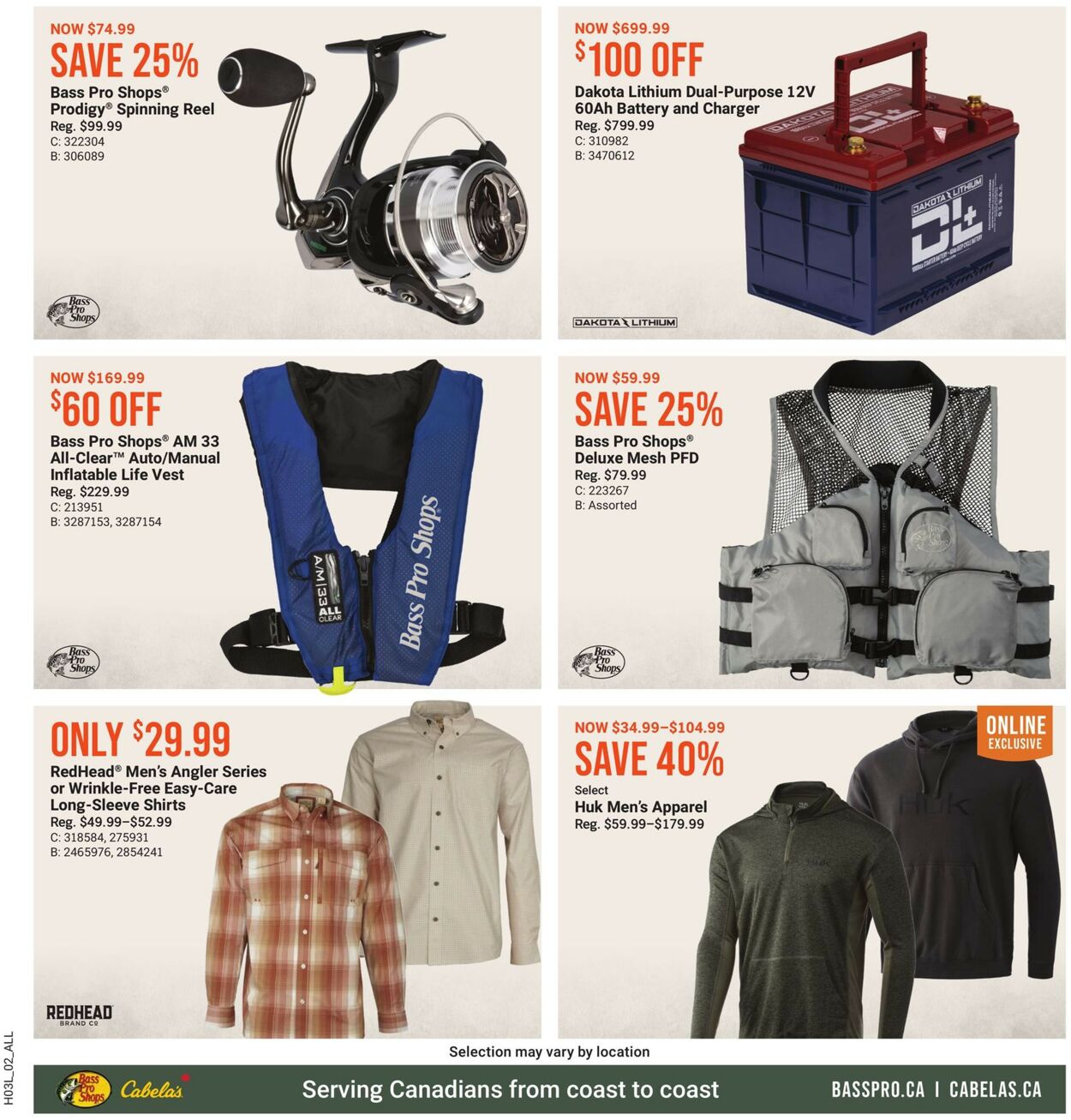 Bass Pro Flyer - 03/24-03/26/2023 (Page 3)