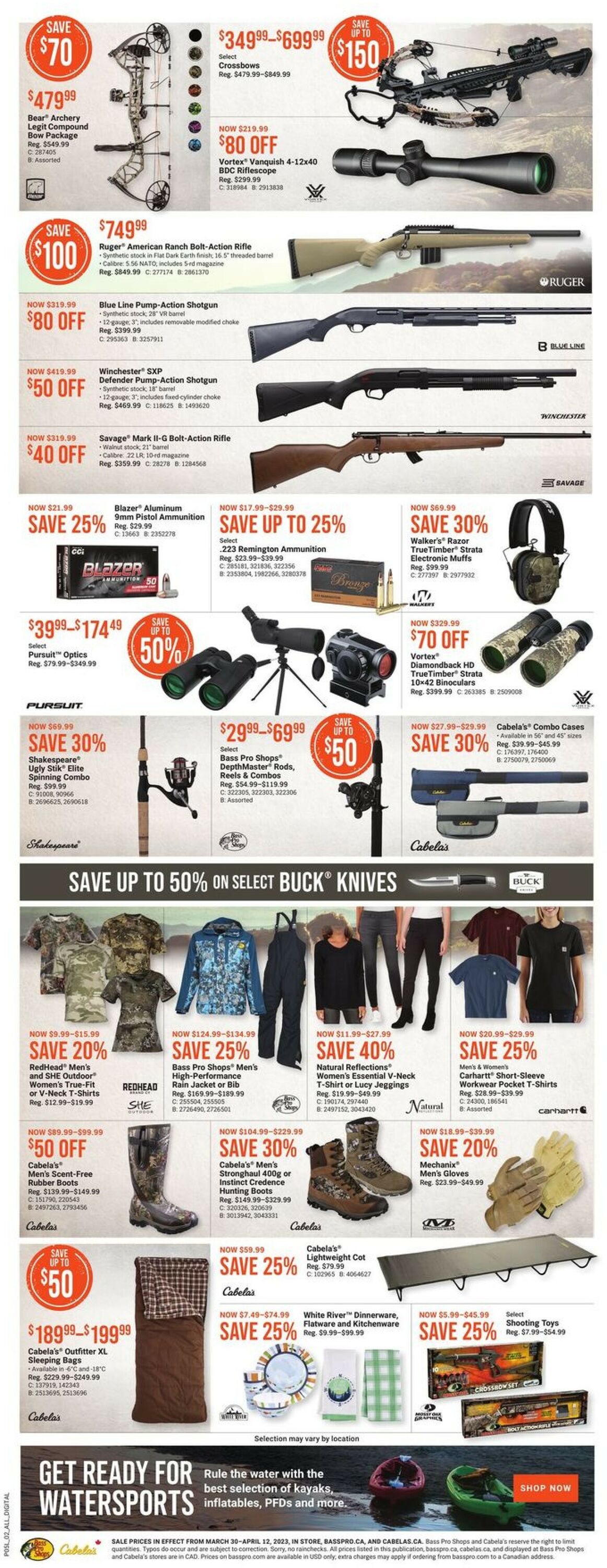Bass Pro Flyer - 03/30-04/12/2023 (Page 2)