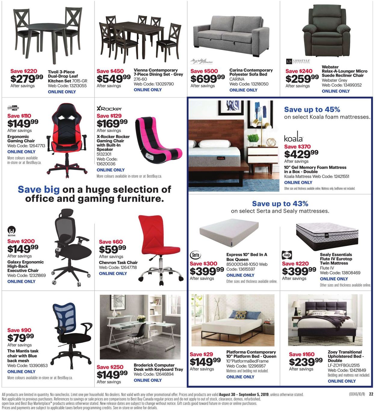 Best Buy Flyer - 08/30-09/05/2019 (Page 60)