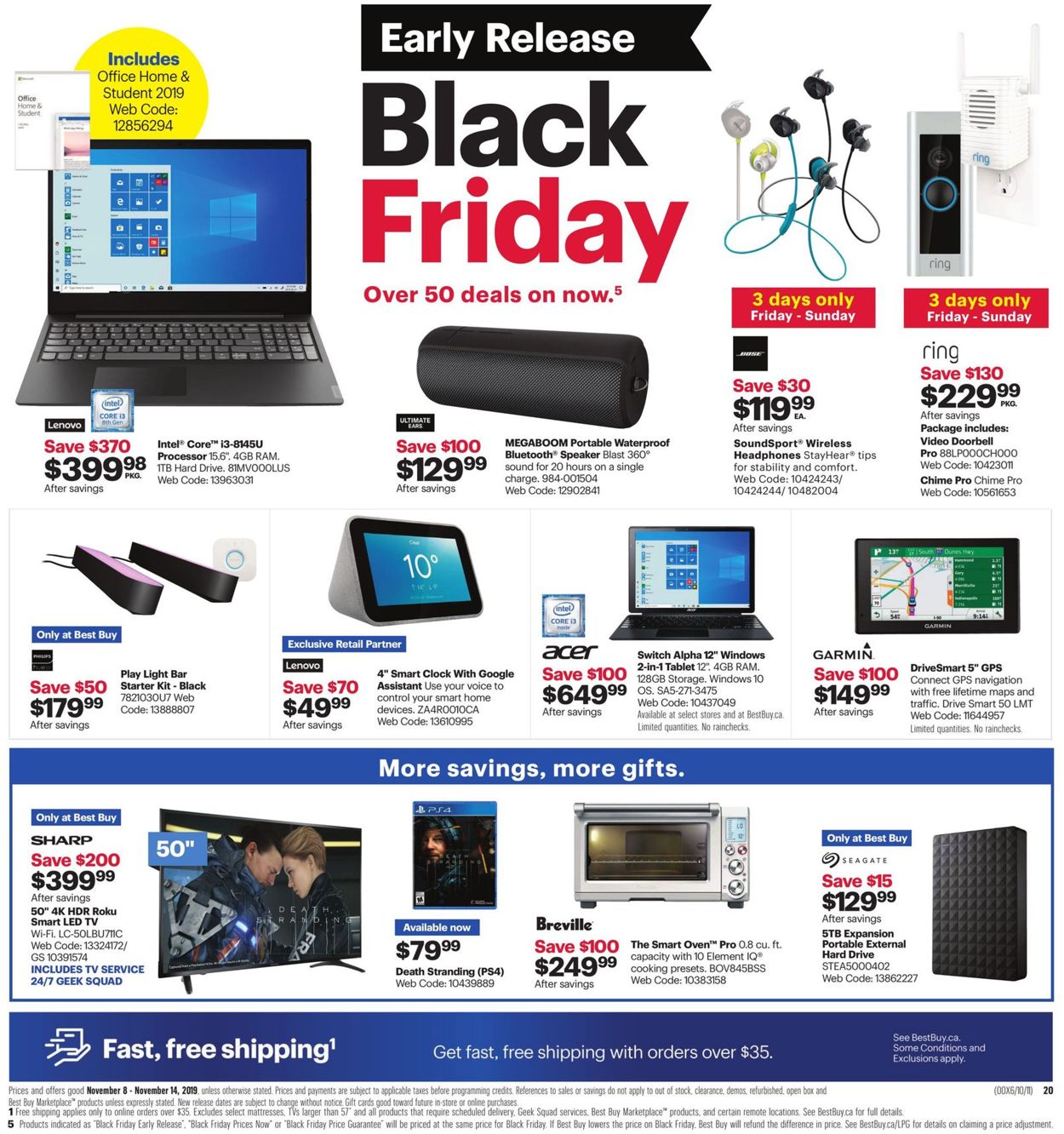 Best Buy Flyer - 11/08-11/14/2019 (Page 3)