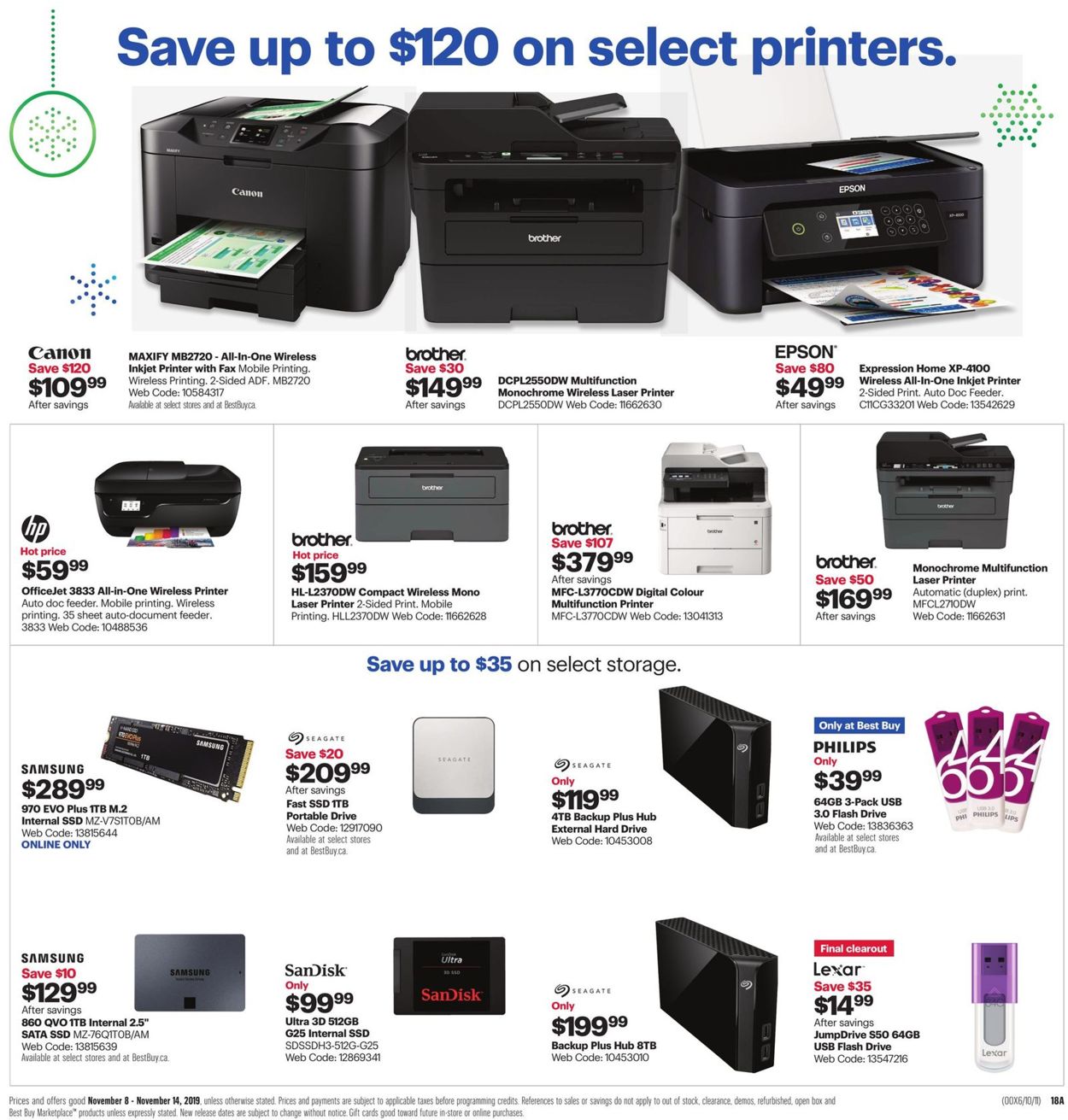 Best Buy Flyer - 11/08-11/14/2019 (Page 34)